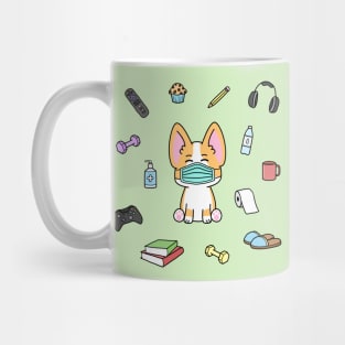 Corgi Quarantine Essentials Mug